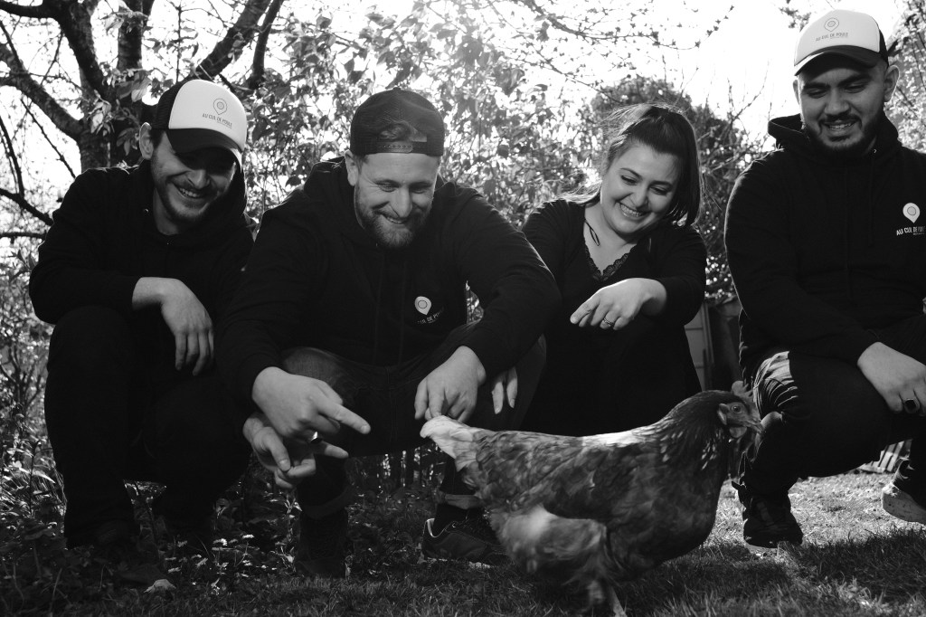 Accompagnement de notre client AU CUL DE POULE dans le cadre de ses prises de vue 